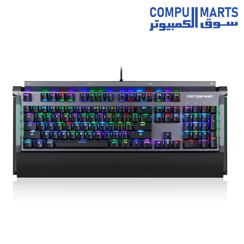 Motospeed CK98 Gaming Mechanical Keyboard – Kailh BOX White Switch – RGB Backlight | Black - Image 3