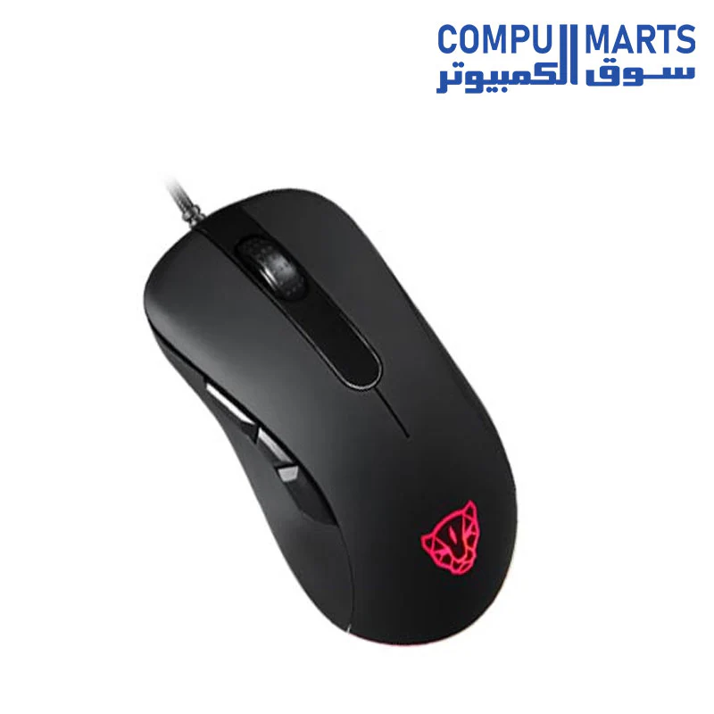 MOTOSPEED V100 RGB Backlight Wired Gaming Mouse Black - Image 3