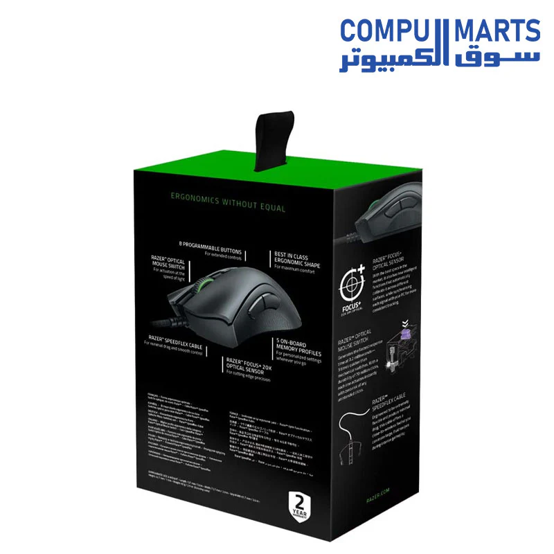 RAZER DEATHADDER V2 Mini + Mouse Grip - Image 3