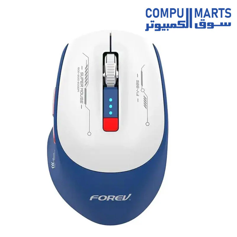 Mouse Forev FV-985 Wireless Bluetooth Dual Mode Rechargeable Type-C Silent Click Office Gaming PC Mac - Image 2