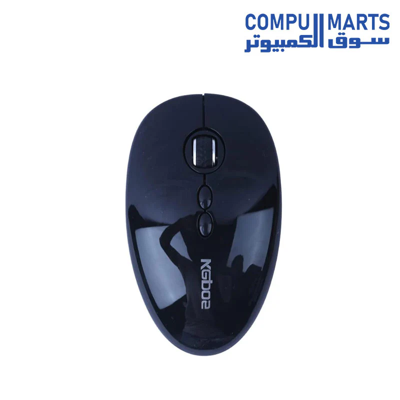 MOUSE KEPOS MODEL: RF 032 WIRELESS 2.4 G / 15M / 2.4 Hz / 1600 dPI/SILENT CLICK/CHARGEABLE/MIXCOLOR - Image 2