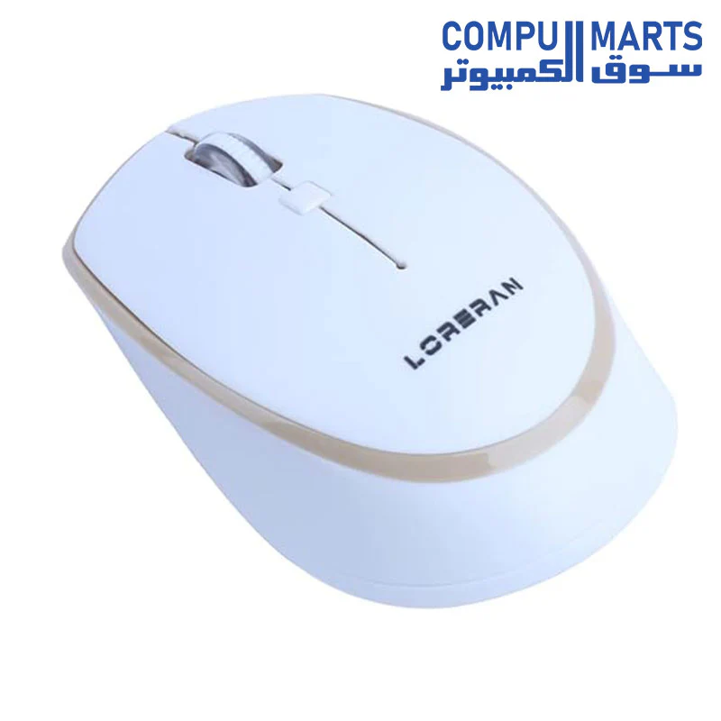 MOUSE LORERAN WIRELESS / 10 M / 1600 dPI/SILENT CLICK - Image 2