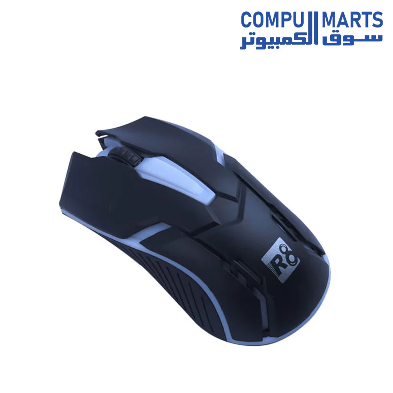 MOUSE R8 M1603 3D RGB LED LIGHT 1600 DPI - Image 3