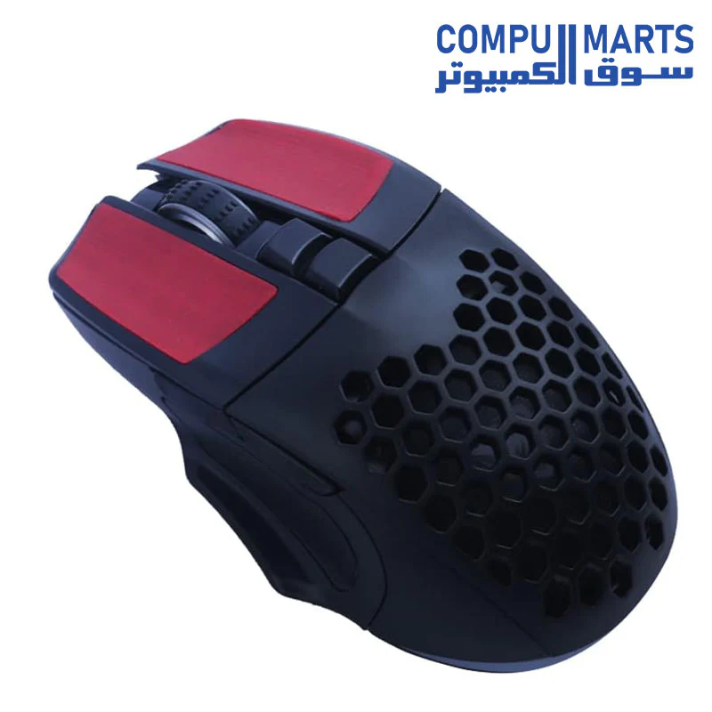 MOUSE T/WOLF MODEL: M 4 PROFESSIONAL GAMING MOUSE / 6 KEY/RGB LED LIGHT / 2400 DPI / 20 MILLION KEY LIFE - Image 3