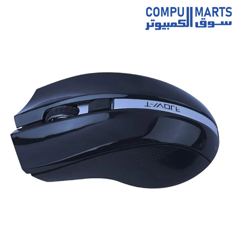 MOUSE T- WOLF  Q5 WIRELESS / 10 M / 2.4 Hz / 1800 DPI/GAMING/SILENT CLICK/MIX COLOR - Image 2