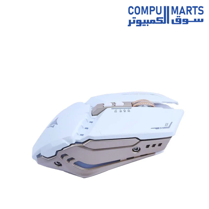 MOUSE XUNFOX GX10/ GX2 USB/GAMING/ 3200 dPI /LARGE/LED RGB/BALCK & WHITE - Image 3