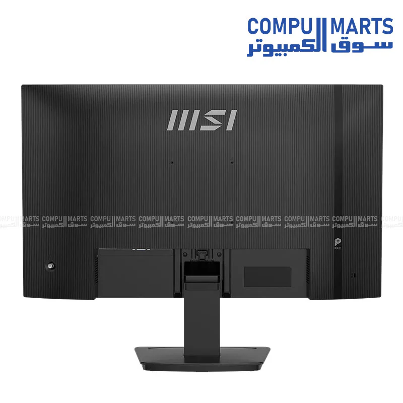 MSI PRO MP273 E14A / MP273W 27" FHD IPS 144Hz 1ms Gaming Monitor, FreeSync, HDMI, DP, Speakers – Black/White - Image 3