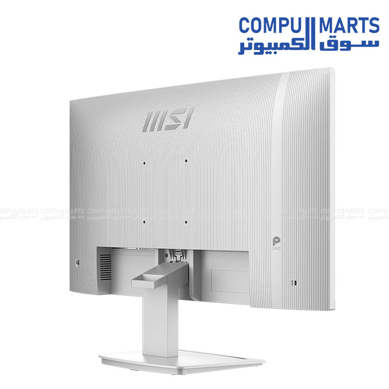MSI PRO MP273 E14A / MP273W 27" FHD IPS 144Hz 1ms Gaming Monitor, FreeSync, HDMI, DP, Speakers – Black/White - Image 7