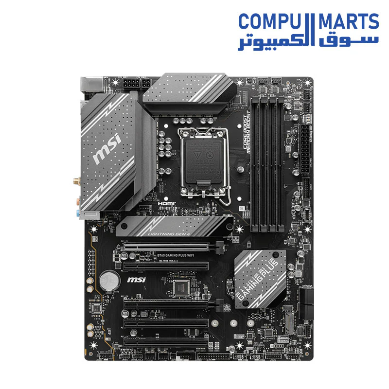 MSI B760 Gaming Plus WiFi Gaming Motherboard - Image 2