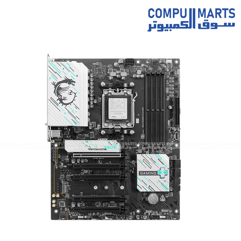 MSI B840 Gaming Plus WiFi – AM5 ATX DDR5‑8000+ (OC) Motherboard with Wi‑Fi 7 & 2.5G LAN - Image 2
