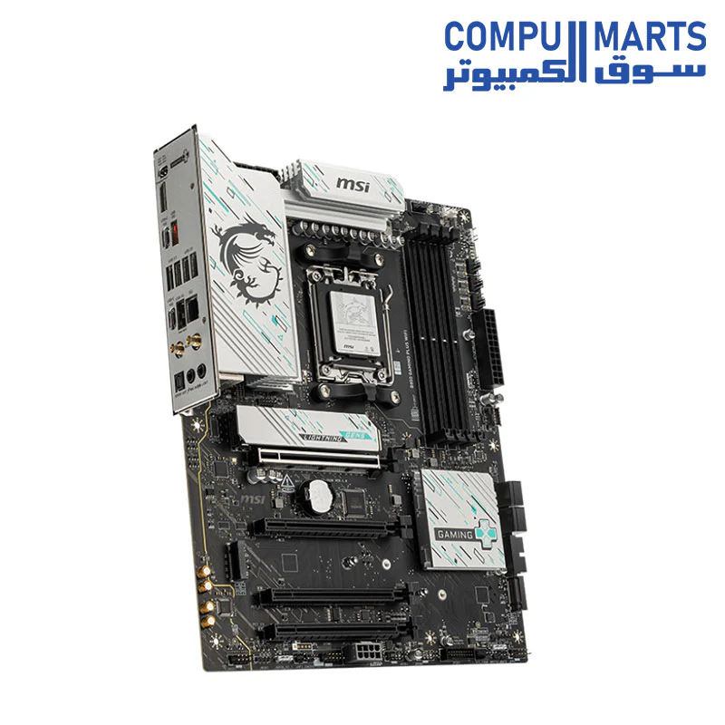 MSI B850 GAMING PLUS WIFI Motherboard, ATX - Supports AMD Ryzen 9000/8000 / 7000 Processors, AM5 - DDR5 - Image 4