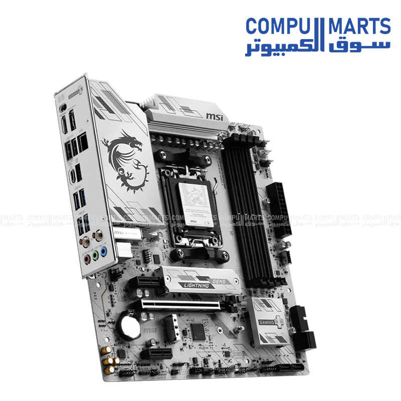 MSI B850M GAMING PLUS WIFI6E – AM5 micro‑ATX DDR5 Motherboard - Image 2
