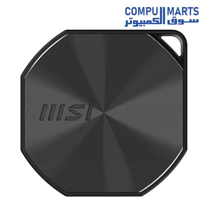 MSI DATAMAG 20Gbps Portable SSD, External Solid State Drive, Speeds Up to 1600MB/s, USB-C, Reliable Storage for Gaming, Students, Professionals, Black - Image 2
