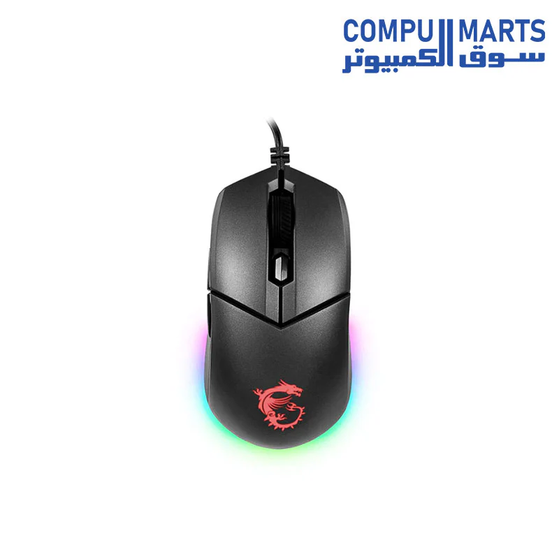MSI CLUTCH GM11 RGB Gaming Mouse - Image 2
