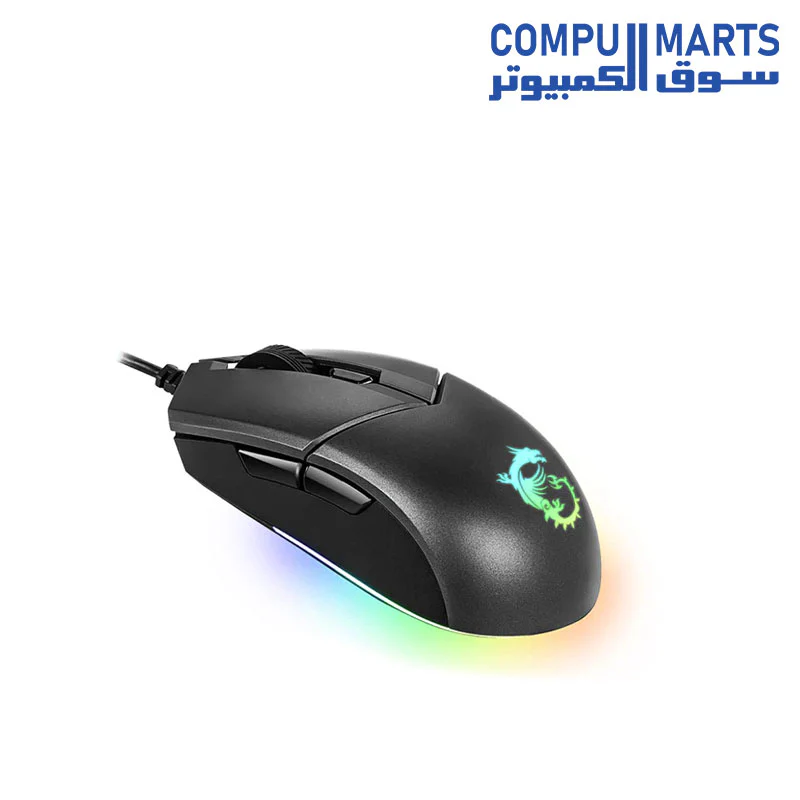 MSI CLUTCH GM11 RGB Gaming Mouse - Image 4