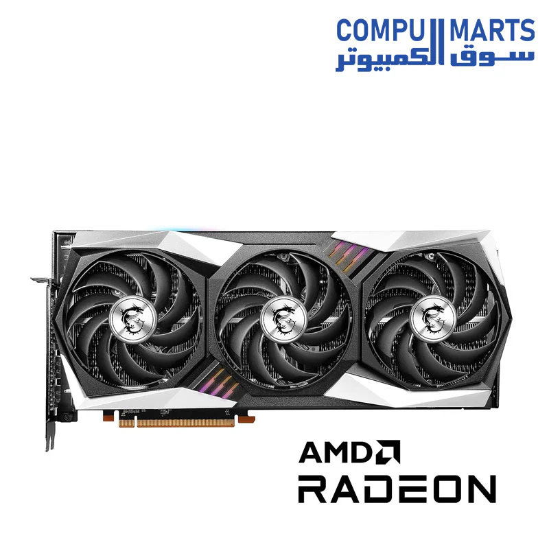MSI Gaming Radeon RX 7900 XTX Gaming Trio Classic 24 G384-Bit HDMI/DP Torx Fan 4 AMD RDNA 3 Graphics Card - Image 2