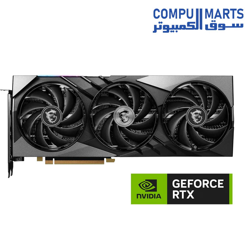 MSI Gaming RTX 4070 Super 12G Gaming X Slim Graphics Card (NVIDIA RTX 4070 Super, 192-Bit, Boost Clock: 2655 MHz, 12GB GDRR6X 21 Gbps, HDMI/DP, Ada Lovelace Architecture) - Image 2