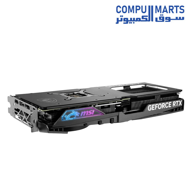 MSI Gaming RTX 4070 Super 12G Gaming X Slim Graphics Card (NVIDIA RTX 4070 Super, 192-Bit, Boost Clock: 2655 MHz, 12GB GDRR6X 21 Gbps, HDMI/DP, Ada Lovelace Architecture) - Image 3