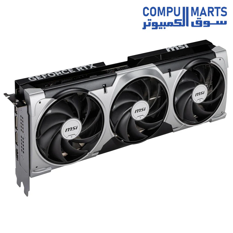 MSI Gaming RTX 5070 Ti 16G Ventus 3X OC Graphics Card (16GB GDDR7, 256-bit, Extreme Performance: 2497 MHz, DisplayPort x 3 2.1a, HDMI 2.1b, NVIDIA Blackwell Architecture) - Image 3