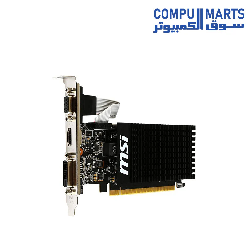 MSI GeForce GT 710 2GB DDR3 LP OC - Image 2