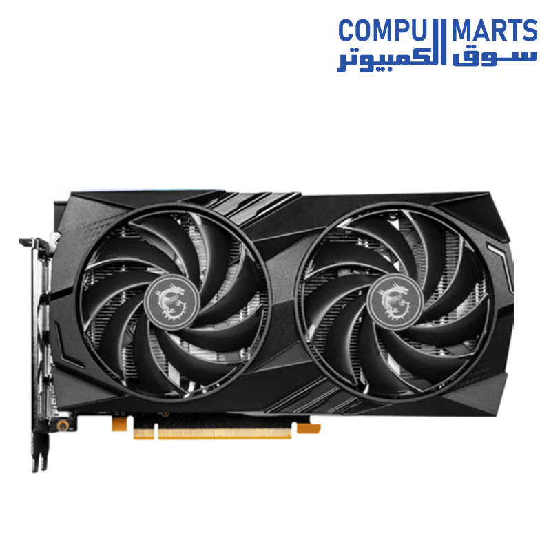 MSI GeForce RTX 4060 Gaming X 8G Graphics Card -NVIDIA RTX 4060, 8 GB GDDR6 Memory, 17 Gbps, PCIe 4.0, Twin Frozr 9, RGB, DLSS3 - Image 2