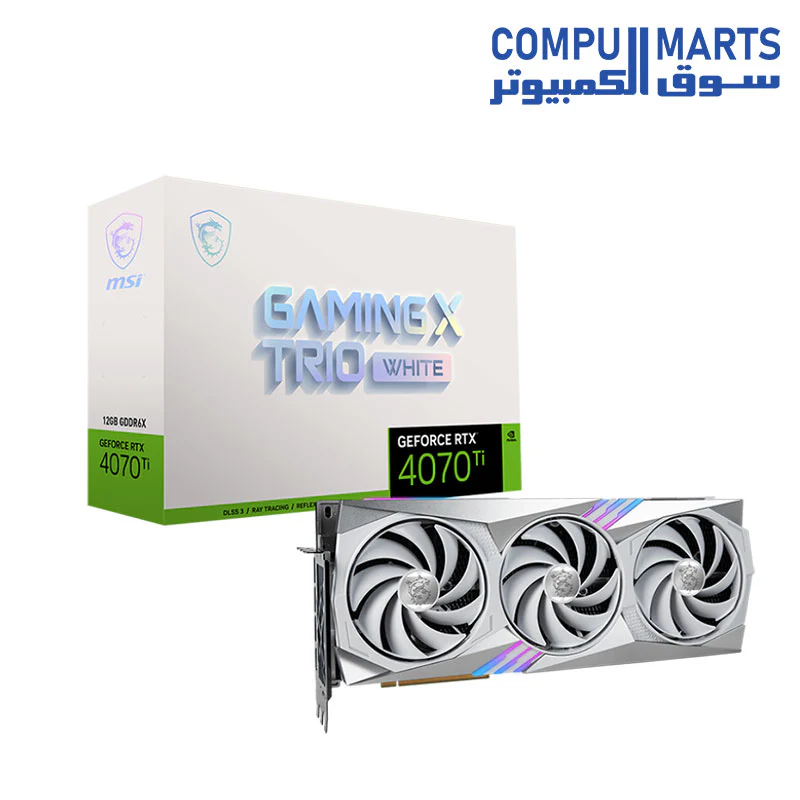 MSI GeForce RTX 4070 Ti GAMING X TRIO 12GB GDDR6X - Graphics Card - Image 2