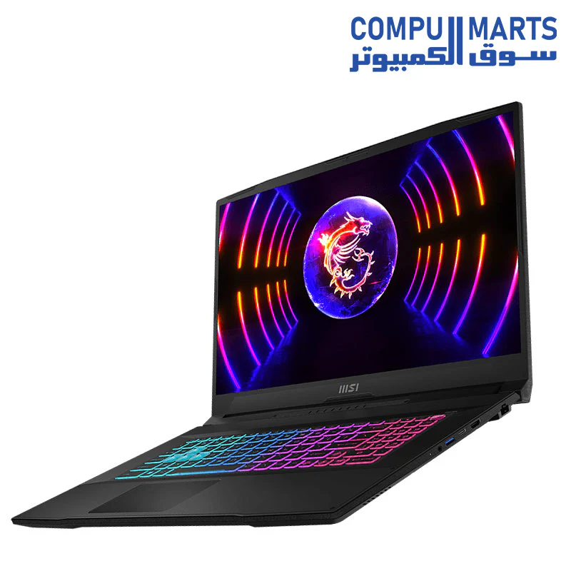 MSI Katana 17 B13V Gaming Laptop Intel i9-13900H, GeForce RTX 4070 8GB, 17.3" 144Hz FHD Display, 16GB DDR5 8GB*2, 512GB NVMe PCIe SSD, Win11, Black 9S7-17L541-1205 - Image 2