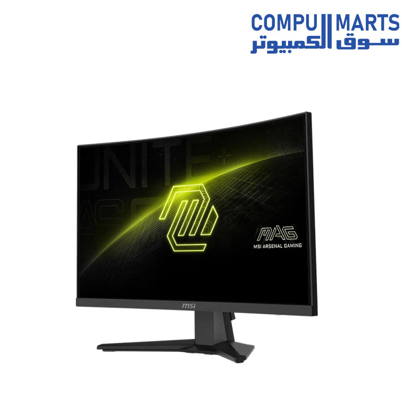 MSI MAG 244C 23.6-inch 1920 x 1080 (FHD) Gaming Monitor, 180Hz, Adaptive-Synch, HDMI, DisplayPort,  Speaker, 1ms, Black - Image 2
