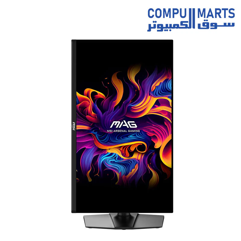 MSI MAG 271QPX QD-OLED E2 27-inch 2K Gaming Monitor, 2560 x 1440 (WQHD), 0.03ms Response Time, 240Hz, True Black HDR 400, HDMI, DP Port, Tilt and Height Adjustable - Image 2