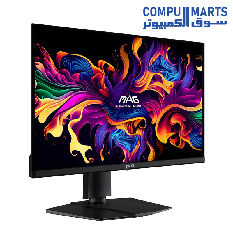 MSI MAG 271QPX QD-OLED E2 27-inch 2K Gaming Monitor, 2560 x 1440 (WQHD), 0.03ms Response Time, 240Hz, True Black HDR 400, HDMI, DP Port, Tilt and Height Adjustable - Image 3