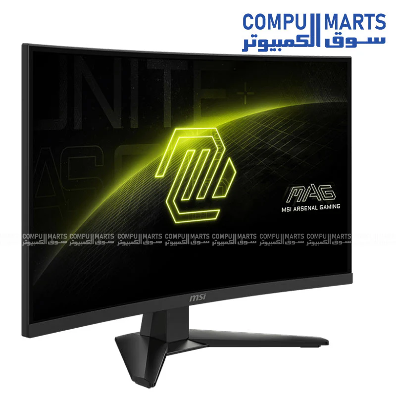 MSI MAG 275CQF E18 27" WQHD Curved Gaming Monitor – 180Hz, 0.5ms, HDR Ready - Image 2