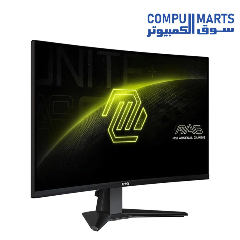 MSI MAG 276CXF 27-inch 1920 x 1080 (FHD) Curved Monitor, 280Hz, HDMI, DisplayPort, VGA Port, VESA Mountable, Tilt, Speaker, Slim Bezel, 0.5ms, Black - Image 2