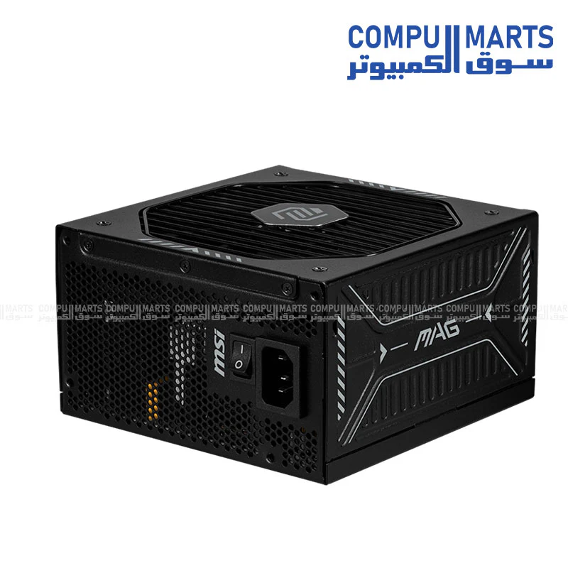MSI MAG A1000GLS PCIe 5.1 1000W Fully Modular ATX 3.1 Power Supply – 80 PLUS Gold, FDB Fan, Full Protection - Image 3