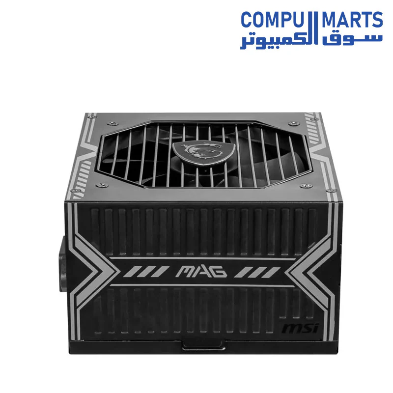 MSI MAG A750BN PCIE 5 Gaming Power Supply - PCIE 5.1 Ready - 80 Plus BronzeCertified 750w - Compact Size - ATX PSU - Image 4