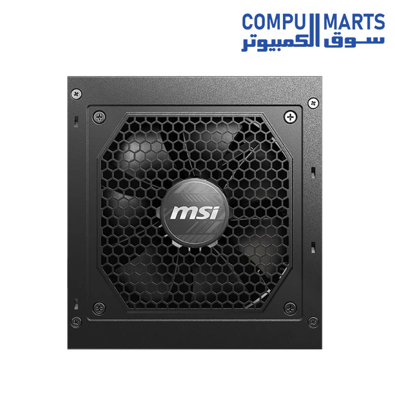 MSI MAG A750GL PCIE 5 & ATX 3.0 Gaming Power Supply - Full Modular - 80 Plus Gold Certified 750W - Compact Size - ATX PSU - Image 2