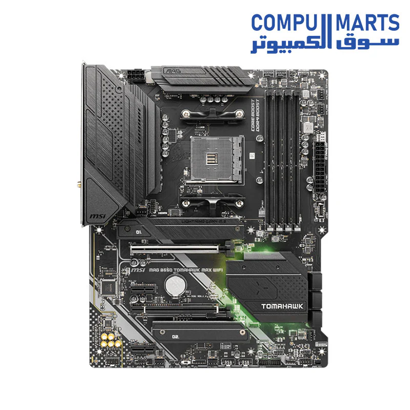 MSI MAG B550 TOMAHAWK MAX WIFI Gaming Motherboard - Image 2