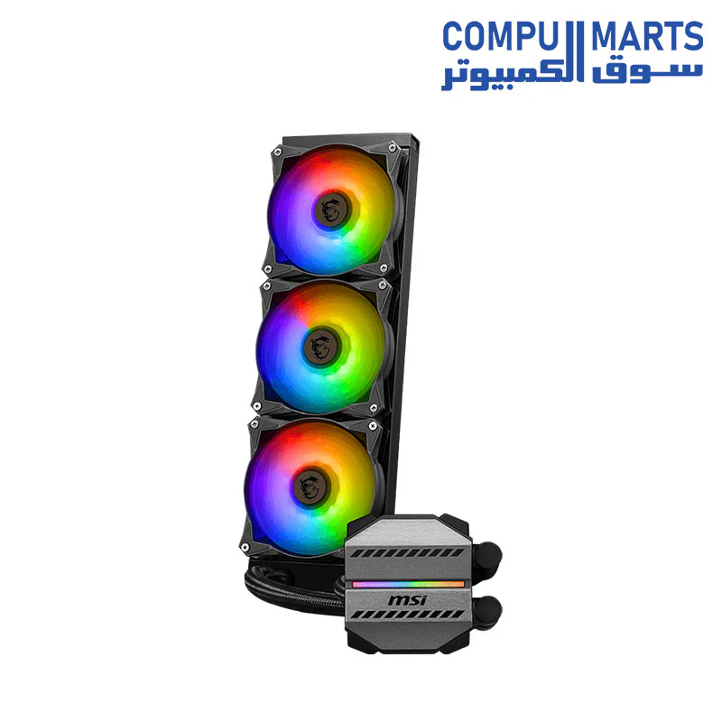 MSI MAG CORELIQUID M360 AIO CPU Liquid Cooler - Image 4