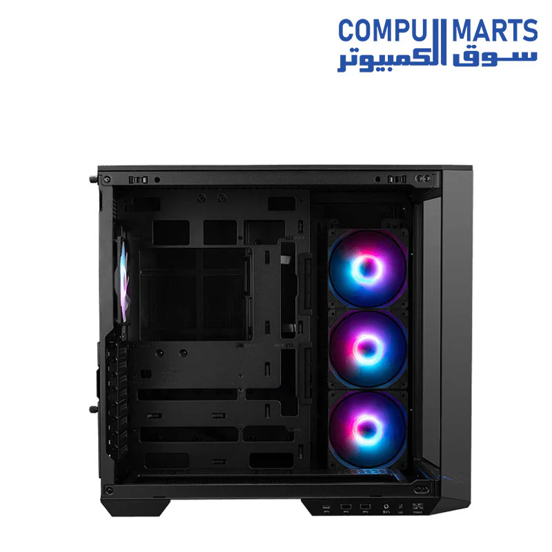 MSI MAG PANO 100R PZ - Premium Mid-Tower Gaming PC Case-ARGB-120mmFans - Image 6