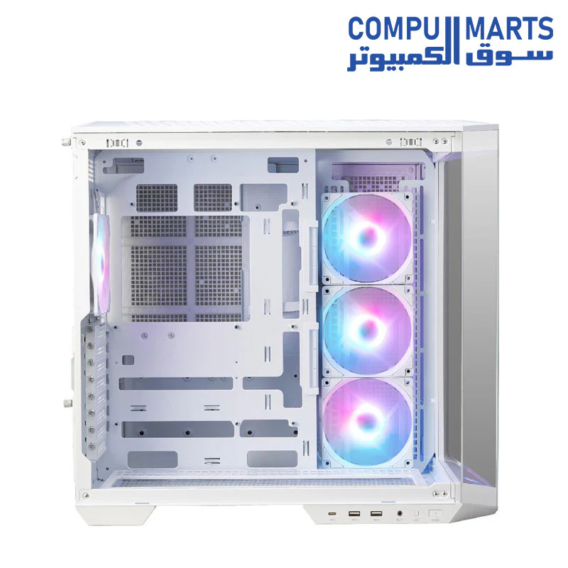 MSI MAG PANO 100R PZ - Premium Mid-Tower Gaming PC Case-ARGB-120mmFans - Image 7