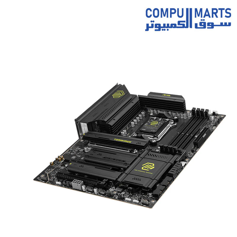 MSI MAG X870 TOMAHAWK WIFI Motherboard, ATX - Supports AMD Ryzen 9000 / 8000 / 7000 Processors, AM5 - 80A SPS VRM, DDR5 Memory Boost 8400+MT/s (OC), PCIe 5.0 x16 & 4.0 x16, M.2 , Wi-Fi 7, 5G LAN - Image 5