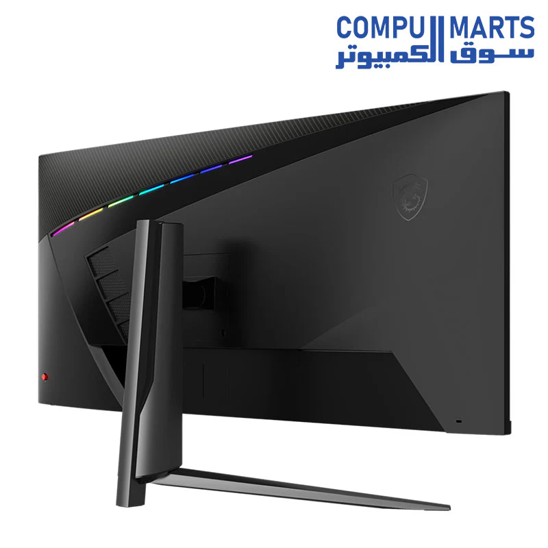 MSI MAG401QR, 40" Gaming Monitor, 3440 x 1440(UWQHD), IPS, 155Hz, FreeSync Premium, HDR400, HDMI, Displayport, USB C, Tilt,Black - Image 3