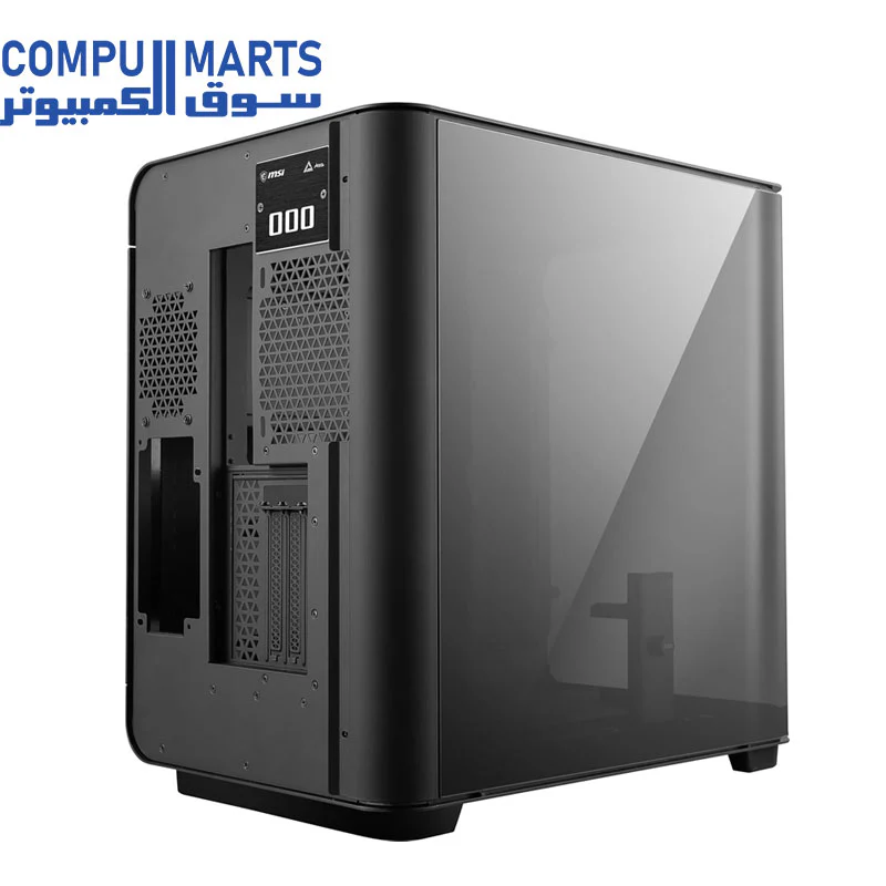 MSI MEG Maestro 700L PZ - Premium Mid-Tower Gaming PC Case - Tempered Glass Side Panel - Liquid Cooling Support up to 360mm Radiator - Vented Front Panel - Image 2