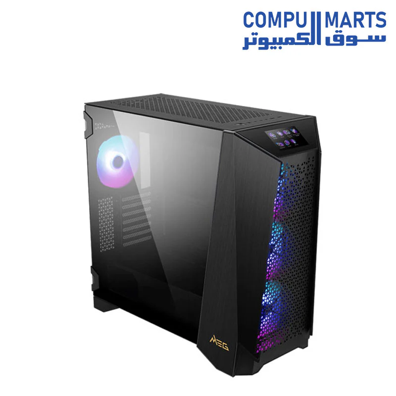 MSI MEG PROSPECT 700R Black Tempered Glass Mid Tower PC Case - Image 3