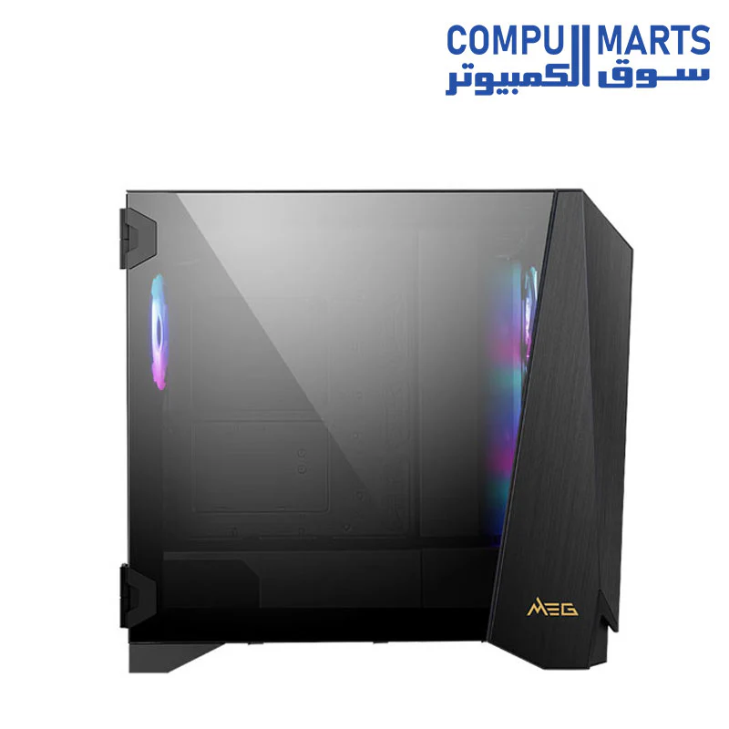 MSI MEG PROSPECT 700R Black Tempered Glass Mid Tower PC Case - Image 4