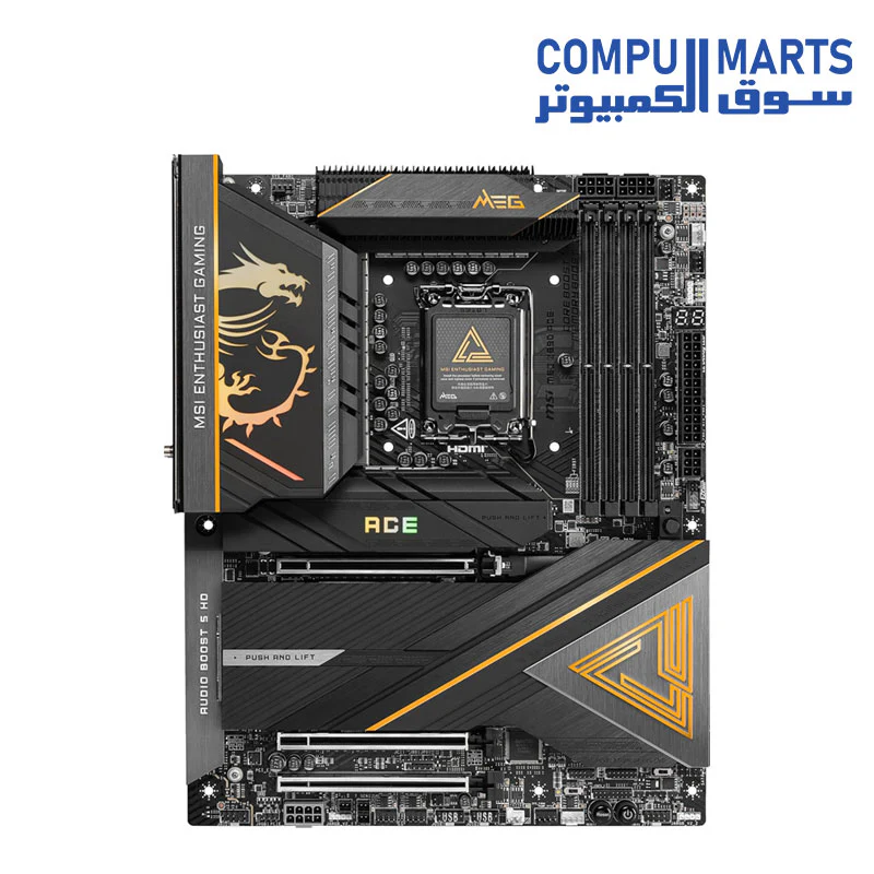 MSI MEG Z890 ACE Gaming Motherboard - Image 3