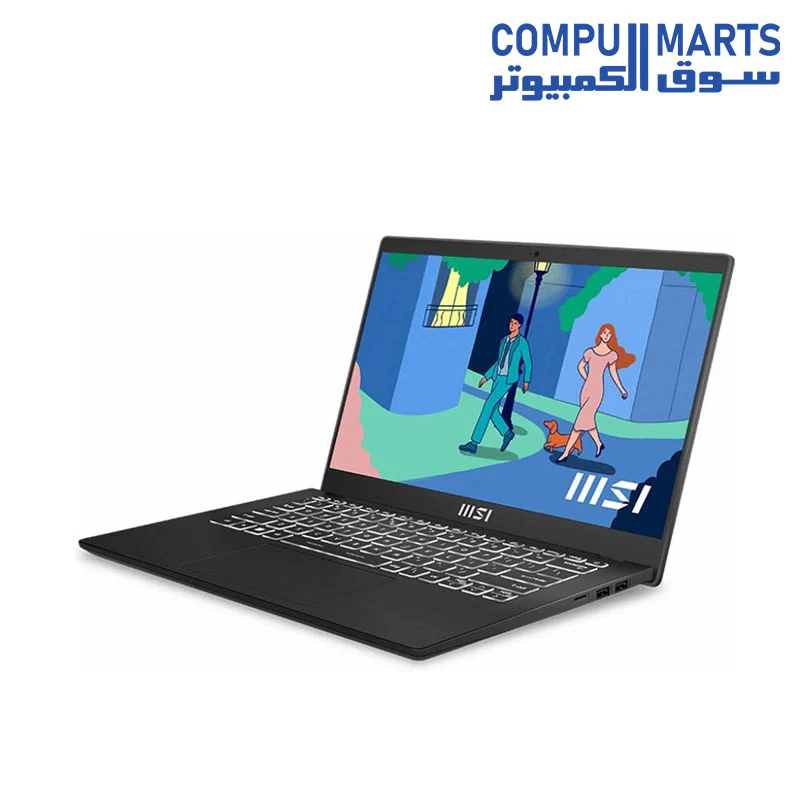 MSI Modern 14 C12MO -INTEL CORE i5-1215U - DDR4 8GB (3200MHz) -Intel Iris Xe Graphics-14" FHD IPS -512 GB SSD - Image 2
