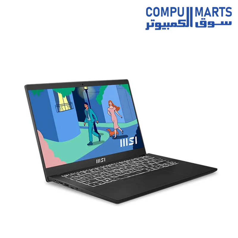 MSI Modern 14 C12MO -INTEL CORE i5-1215U - DDR4 8GB (3200MHz) -Intel Iris Xe Graphics-14" FHD IPS -512 GB SSD - Image 3