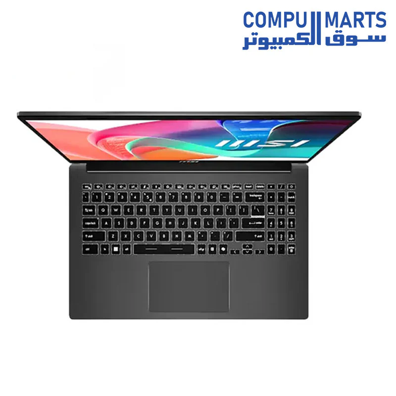 MSI Modern 15 F13MG Laptop - Intel Core i5-1335U - 8GB DDR4 3200MHz - 512GB SSD - Intel Iris Xe Graphics - 15.6 FHD 1920x1080 IPS - Image 3