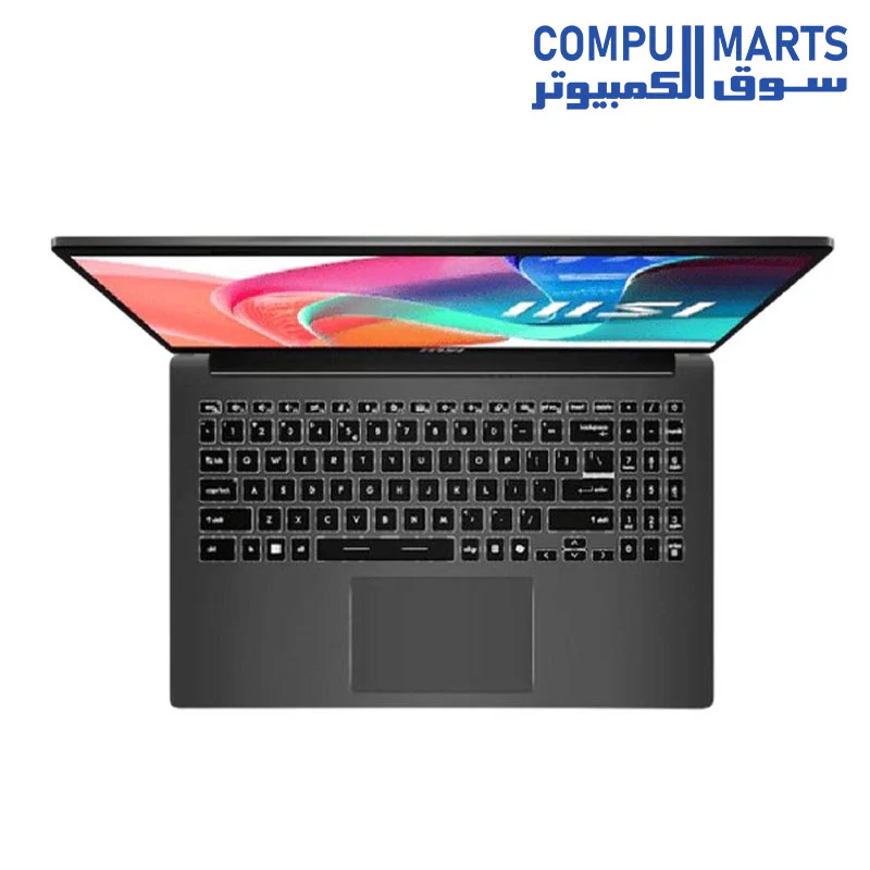 MSI Modern 15 F13MG Raptor Lake i3-1315U  8GB DDR4 512GB SSD GEN 4 (Intel UHD Graphics) Platinum Gray - Image 4