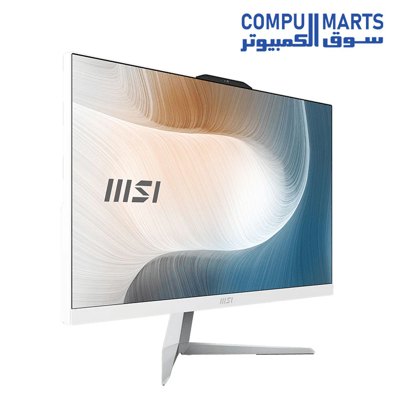 MSI Modern AM242 12M All-in-One PC – 23.8" FHD, Intel Core i5, Wi-Fi 6E, Anti-Flicker, Windows 11 - Image 3